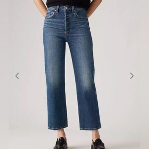 LEVIS Ribcage Straight Ankle jeans sz 26